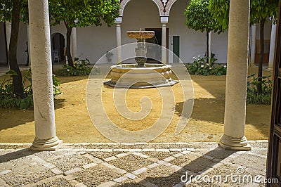 Palace of Benameji, Ecija, Spain Editorial Stock Photo