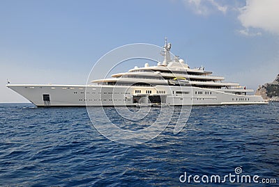 Eclipse yacht Editorial Stock Photo