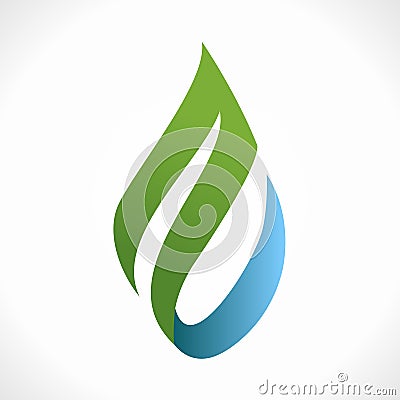 Eco blob Vector Illustration