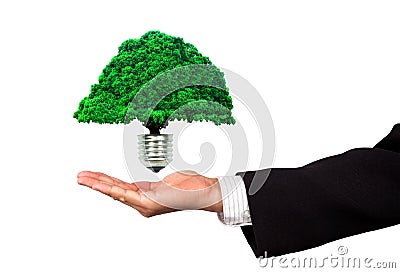 Eco business Stock Photo