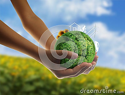 Eco concept Stock Photo