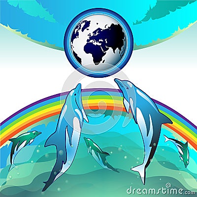 Eco Earth Vector Illustration