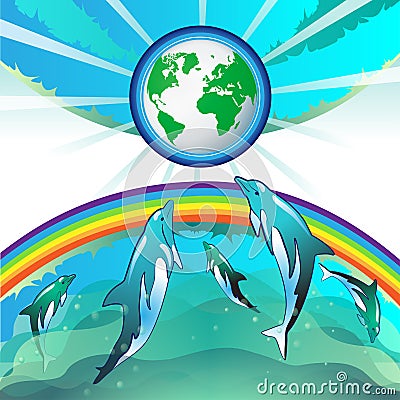 Eco Earth Vector Illustration