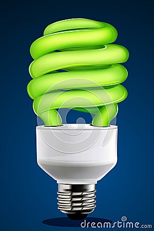 Eco-friendly cfl Stock Photo