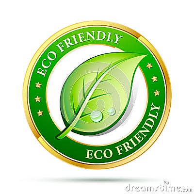 Eco friendly icon Vector Illustration