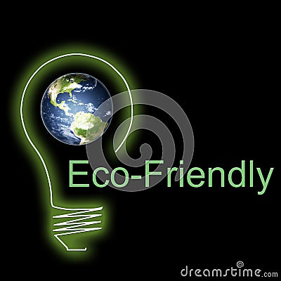 Eco-Friendly Illustration Stock Photo