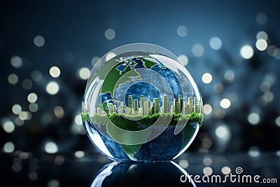 Eco-Friendly Planet Concept Stock Photo