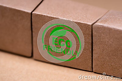 Eco Friendly Recycling Product. Save Ecology Stock Photo