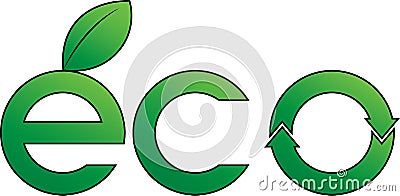 Eco label Vector Illustration