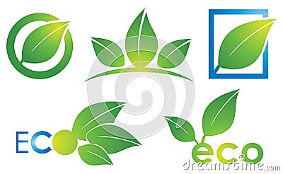 Eco Logo Vector Illustration
