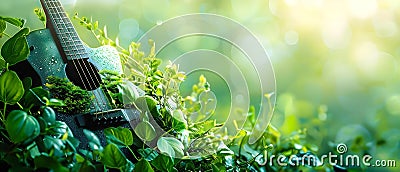 Eco Melodies: Harmonizing Nature with Modern Minimalism. Concept Eco-Friendly Innovations, Stock Photo