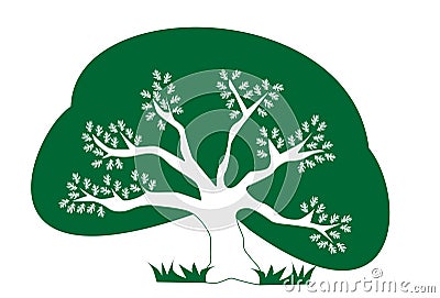 Eco tree Vector Illustration