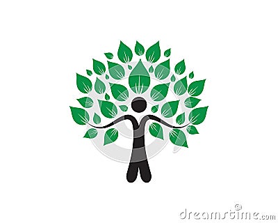 Eco Tree Leaf Logo shutterstock Vector Illustration