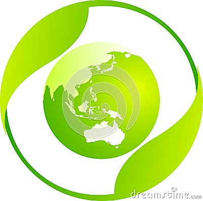 Eco world Vector Illustration