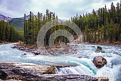 The ecological trip to Canada Stock Photo