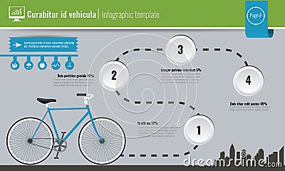 Ecology concept or world environment day concept infographic. Vector illustration. Vector Illustration