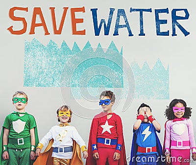 Ecology Water Conservation Sustainability Nature Concept Stock Photo