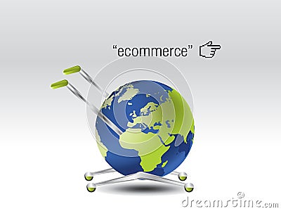 Ecommerce Concept Stock Photo