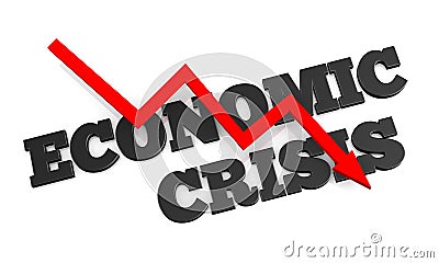 Economic crisis Stock Photo