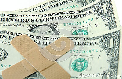 Economic Hardship Stock Photo