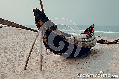 Economic impact of covid-19 in the fishing industry of Vietnam Stock Photo