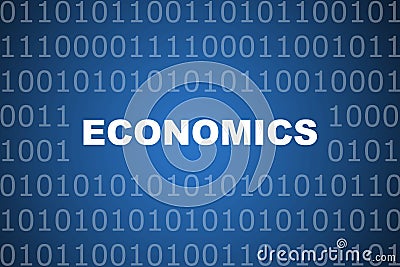 Economics Abstract Background Stock Photo