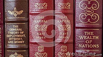 Economics classics Stock Photo