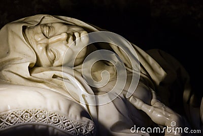 Ecstasy of Saint Anne Editorial Stock Photo