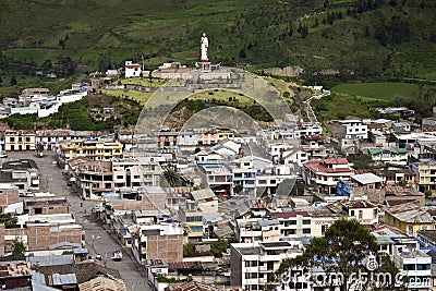 Ecuador - Alausi - Chimborazo Province Editorial Stock Photo