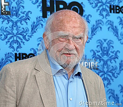 Ed Asner at Premiere of `Boardwalk Empire` Season 3 in NYC Editorial Stock Photo