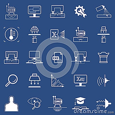 Eddy current pictogram. Vector Illustration