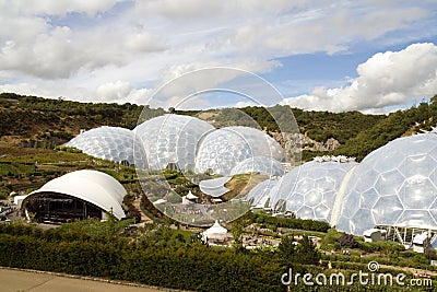 Eden Project Stock Photo