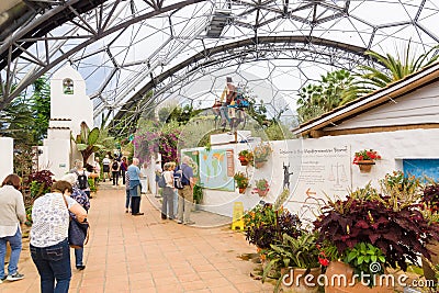 Eden Project Cornwall Editorial Stock Photo