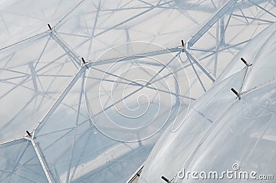 Eden Project - Detail Editorial Stock Photo