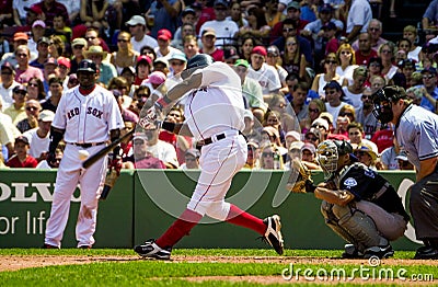 Edgar Renteria Boston Red Sox Editorial Stock Photo