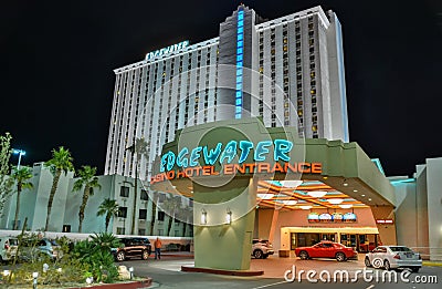 Edgewater hotel in Laughlin, NV Editorial Stock Photo