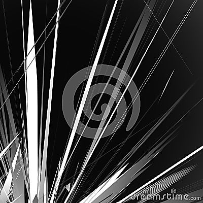 Edgy, rough geometric pattern. Irregular, chaotic random shapes. Vector Illustration