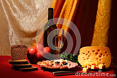 Edible stillife Stock Photo