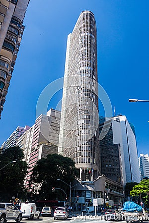 Edificio Italia building Editorial Stock Photo