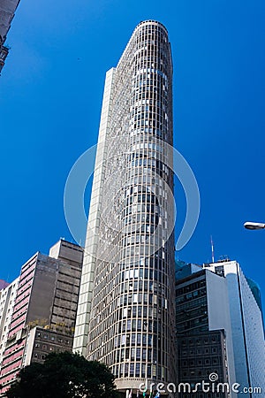 Edificio Italia building Editorial Stock Photo