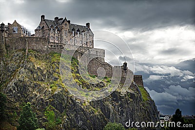 Edinburgh Castle, Scotland Stock Photo