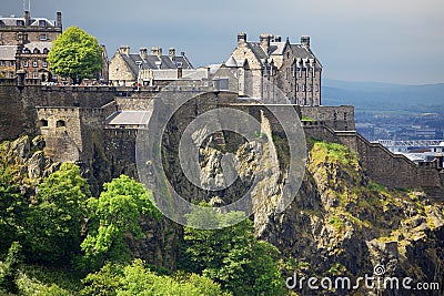 Edinburgh Castle, Scotland Stock Photo