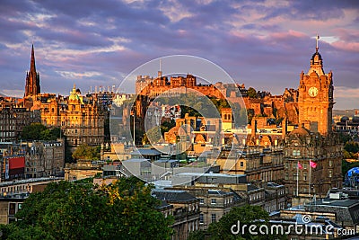 Edinburgh Castle, Scotland Stock Photo