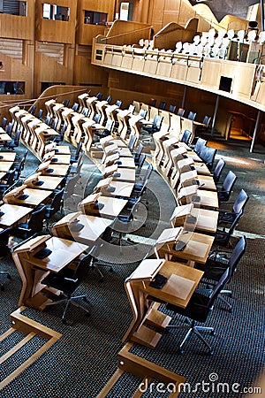 Edinburgh parliament Stock Photo