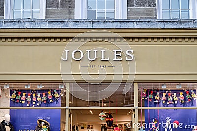 Joules Store Editorial Stock Photo