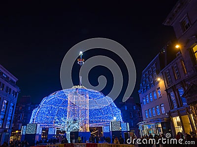 Edinburgh Winter Festival Editorial Stock Photo