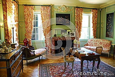 Edith Wharton Boudoir The Mount Editorial Stock Photo