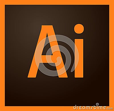 Editorial - Adobe Illustrator logo Cartoon Illustration