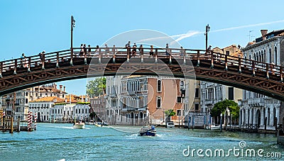 Editorial Image of Famous Italian Venice in Summer Editorial Stock Photo