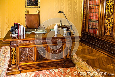 EDITORIAL inside The Papal Palace Editorial Stock Photo